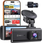 Redtiger F7NA 4K Dual Dash Voice Control Car Camera Wdr Night Vision Gps. Fixed Price $139.99.