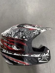 Fox V1 Pilot Helmet Motocross Mx Off Road Enduro Vybe Black Medium 57-58. Fixed Price $90.00.