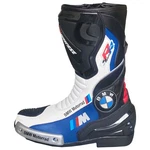 Bmw Motorrad S1000RR Series Blue White Black Motorbike Racing Leather Boots. Fixed Price $149.99.