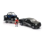 Pick Up Truck W/ Polaris Rzr XP1000 Set 1/18 Scale New Ray SS-37426E. Fixed Price $37.94.