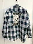 Throttle Threads Flannel Long Sleeve Motorcycle Men's Size 3X. Fixed Price $24.99.