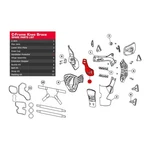 Leatt Handlebar Protector C-frame Carbon Right. Fixed Price $60.16.
