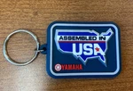 New Package Yamaha Assembled Usa Key Ring Chain Fob Navy Blue Rubber. Fixed Price $7.99.