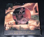 Harley-davidson Mini Plate Ornament 1995 "ratchet The Elf". Fixed Price $11.97.