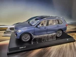 Bmw Genuine Car Model Miniature X7 1:18 Scale Blue Vehicle Toy 80435A51987. Fixed Price $163.57.