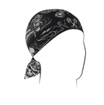 Grey Black Goggle Skull Headwrap Live Fast Biker Durag Cap Bandanna Ships Free. Fixed Price $11.99.