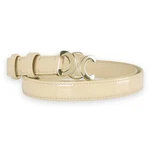 Celine Women Small Triumph Buckle Belt (beige) 45AX63AP2 02EU 122976911. Fixed Price $676.49.