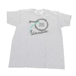 Vespa 70 Year Annivsery T-shirt Gray Xxl. Fixed Price $17.75.