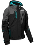 Castle X Polar G2 Womens Snow Jacket Black/charcoal/turquoise. Fixed Price $359.99.