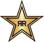 Factory Effex Logo Decals Rockstar For 5 Pack 28-90000. Fixed Price $16.29.