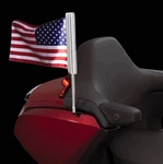 Goldstrike Chrome Led Lighted Flag Pole W/ & Mount For 18-20 Goldwing. Fixed Price $215.00.