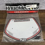 Vintage Knucklebone Holeshot Bmx Front Number Plate White Red Black Bike 1990S. Fixed Price $62.29.