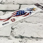 Lethal Threat Decal Sticker Patriotic Bald Eagle Us Flag American Large 8. Fixed Price $9.99.