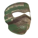 Brushed Camouflage Army Green Tan Neoprene Full Face Mask Biker Paintball. Fixed Price $10.95.