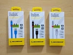 3 Packs Of Scosche Apple Lightning Charge & Sync 10 Inch Cable W/led Indicator. Fixed Price $18.99.