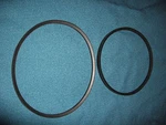 New Drive Belt Set For Shop Fox W1668 Drill Press. Fixed Price $21.95.
