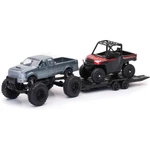 New Ray Toys 4X4 Pick-up Truck & Polaris Ranger Set Silver/red 50076. Fixed Price $30.89.