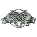 Vigoroso Men Gothic Funny Lovely Celtic Wild Wolf Fox Double Head Belt Buckle. Fixed Price $16.89.