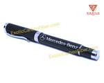 Mercedes Silver Text And Logo Carbon Fiber Ballpoint Pen - Great Gift!!. Fixed Price $39.99.