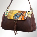 Ad American Darling Cross Body Full Grain Genuine Leather Western Women Bag. Fixed Price $53.00.