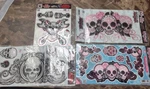 Lot Of Lethal Threat/ Angel Decals Skulls. Fixed Price $10.00.