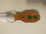 Kawasaki Motorcycle Key Ring Fob (leather, Hand Made). Fixed Price $5.99.