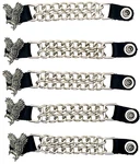 5 Eagle Double Chain Motorcycle Biker Vest Extender Made Usa. Fixed Price $34.99.