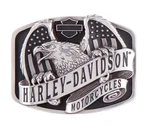 Harley Davidson Men's Eagle Wing Over America Belt Buckle MAU002/61. Fixed Price $43.95.