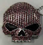 Harley Davidson Womens Willie Bling Belt Buckle HDWBU10088-PINK. Fixed Price $52.25.
