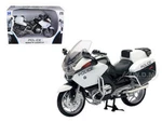 Model Die Cast Bmw R1200 Rt-p, U.s. Police Bike, Scale 1:12, Newray 43153. Fixed Price $66.27.