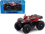 Newray Model Die Cast Polaris Sportsman, XP1000 2018, Red & Black, Scale: 1:30,. Fixed Price $31.34.