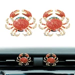Rislobx 2PCS Crab Air Freshener Vent Clip, Cute Count (pack Of 1),. Fixed Price $17.84.
