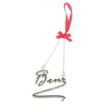 Mercedes-benz Holiday Script Ornament Silver 1520690-00. Fixed Price $15.60.