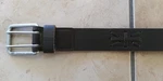 Triumph Motorcyclew Union Jack Leather Belt Mens - Xs. Fixed Price $6.95.