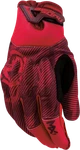 Moose Racing 22 MX1 Gloves Large Red/black 3330-7054. Fixed Price $36.99.