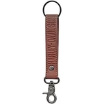 Harley-davidson Tan Brown Vinyl Strap Key Chain With Text 4543. Fixed Price $17.29.