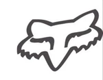 Fox Racing Head Tdc 2" Matte Charcoal Decal Sticker 14934-136-OS. Fixed Price $24.99.