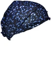 Mini Blue Black Flame Schampa Doo-z Headwrap Bandanna Scarf Durag Biker. Fixed Price $12.95.