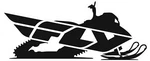 Fly Racing Snow 45" Trailer Sticker, 45IN.. Fixed Price $30.96.