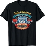 Tulsa Oklahoma U.s. Highway 66 100TH Anniversary T-shirt. Fixed Price $17.99.