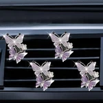 Zimisi Car Vent Clip, Dual Butterfly Air 1.92 X 1.45 Inch, 4PCS/PURPLE. Fixed Price $15.20.