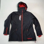 Fly Racing Hooded Wind Jacket, Men S Xl. Weatherproof For Riding, Black/red. Fixed Price $120.00.