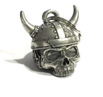 Bravo Bells Viking Helmet Skull Pewter Motorcycle With Split Ring.... Fixed Price $25.86.