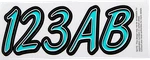 Hardline Sticker Kit For - Mint/black MTBKG400. Fixed Price $29.19.