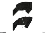 Bmw Motorrad Kidney Belt 76 26 7109674. Fixed Price $59.00.