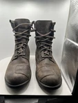 Tcx Blend Boots Womens 5.5 Lady Brown Leather Lace Up Moto Waterproof Shoes. Fixed Price $55.00.
