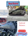 Wing Decals Dyna Fxr Vinyl Fit Harley Davidson Gas Tank Sticker Premium Set Of 2. Fixed Price $39.01.