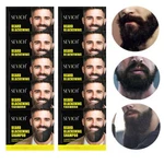 20 X Beard Hair Color Dye Shampoo Natural Men Mustache Dying Black Darkening. Fixed Price $12.20.