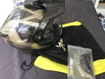 Black/grey/sand Adult Large Atv Scorpion Exo 950 Like New Condition.. Fixed Price $235.00.