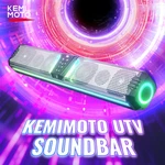 Kemimoto Midnight S80 32" Rgb Utv Sound Bar IP65 Deep Bass For Golf Cart Marine. Fixed Price $232.75.